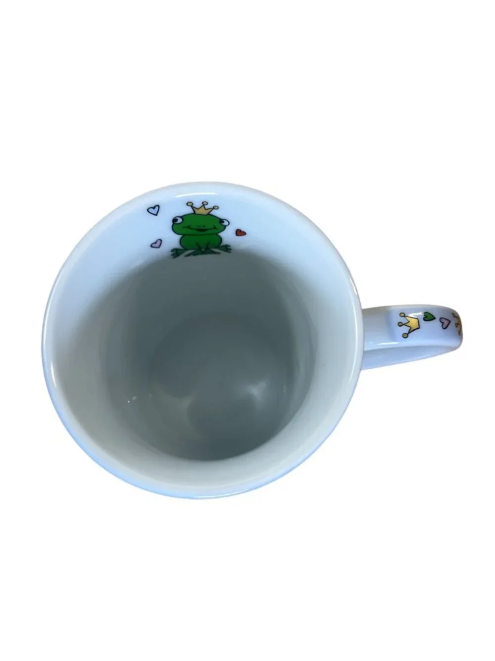 Pier 1 Imports Whimsical Smiling Frogs Tea Coffee Mug Cup Porcelain 10 oz